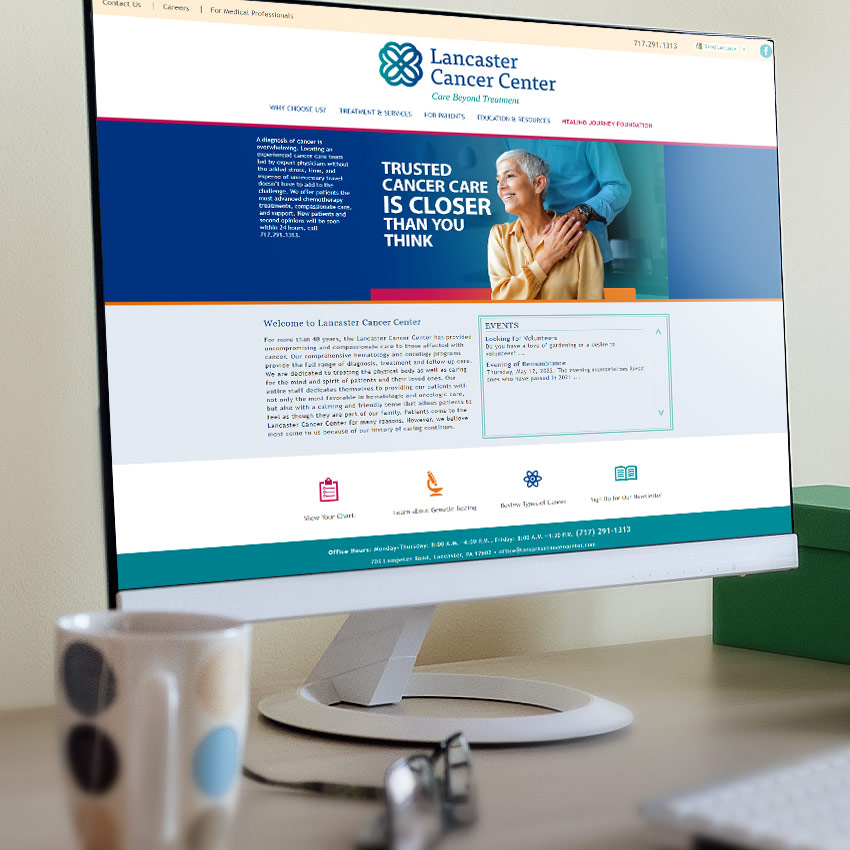 Lancaster Cancer Center website